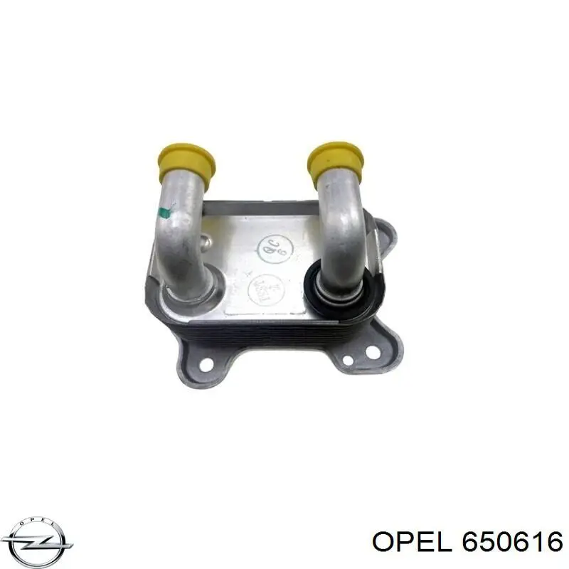 650616 Opel radiador de aceite