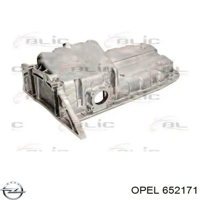 652171 Opel cárter de aceite