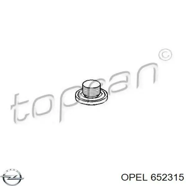 Comprar 652315 Opel Tapón del cárter de aceite