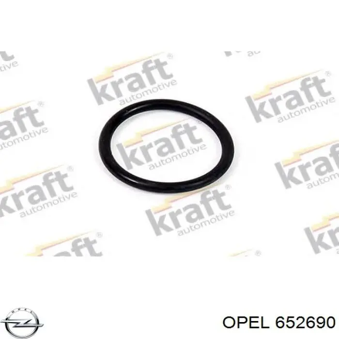 652690 Opel junta, tapón roscado, colector de aceite