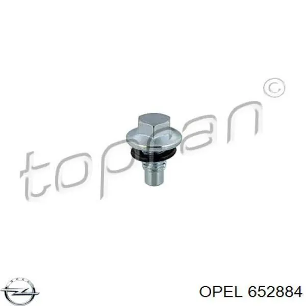 652884 Opel tapón roscado, colector de aceite