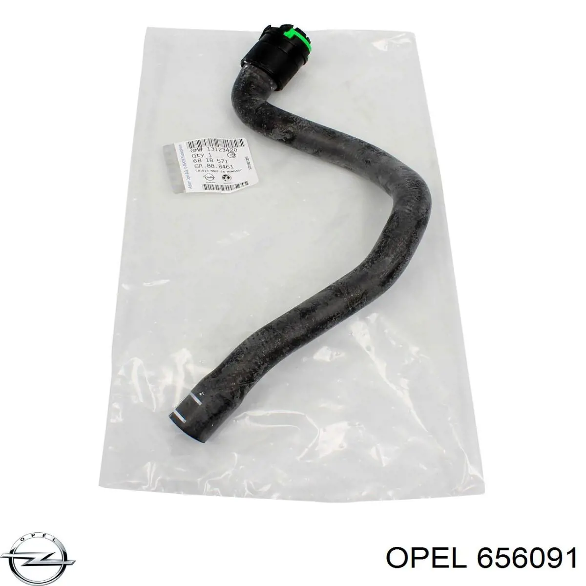 656091 Opel tubo de ventilacion del carter (separador de aceite)