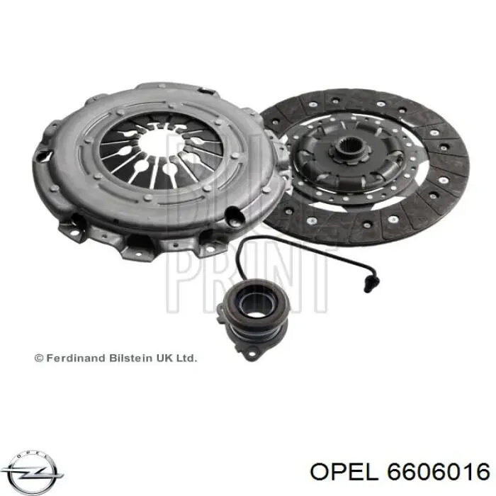Mecanismo de embrague Opel 6606016 precio, desde 185,74 EUR