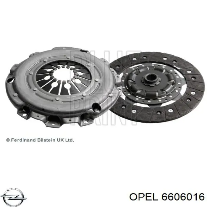 6606016 Opel embrague