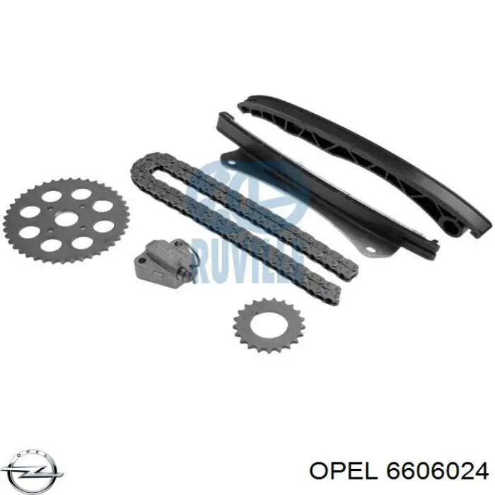 6606024 Opel kit de cadenas de distribución