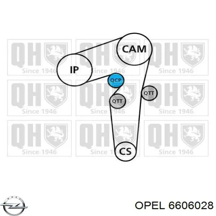 Kit distribución Opel 6606028