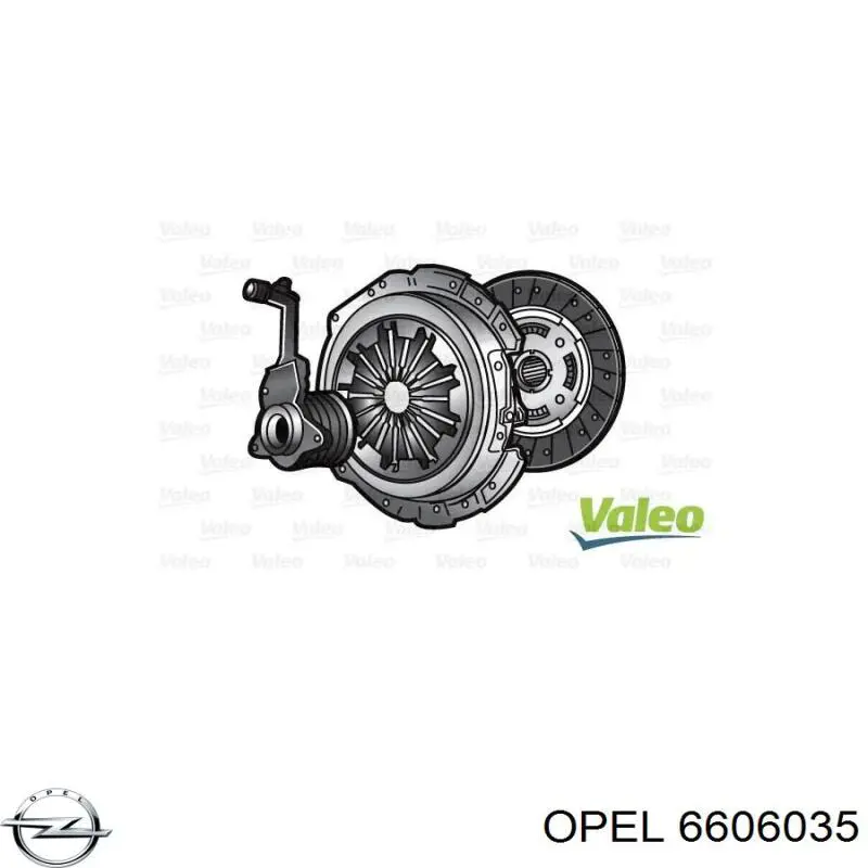 Mecanismo de embrague Opel 6606035 precio, desde 202,58 EUR