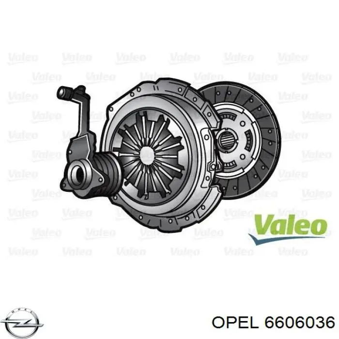 Comprar 6606036 Opel Kit de embrague completo