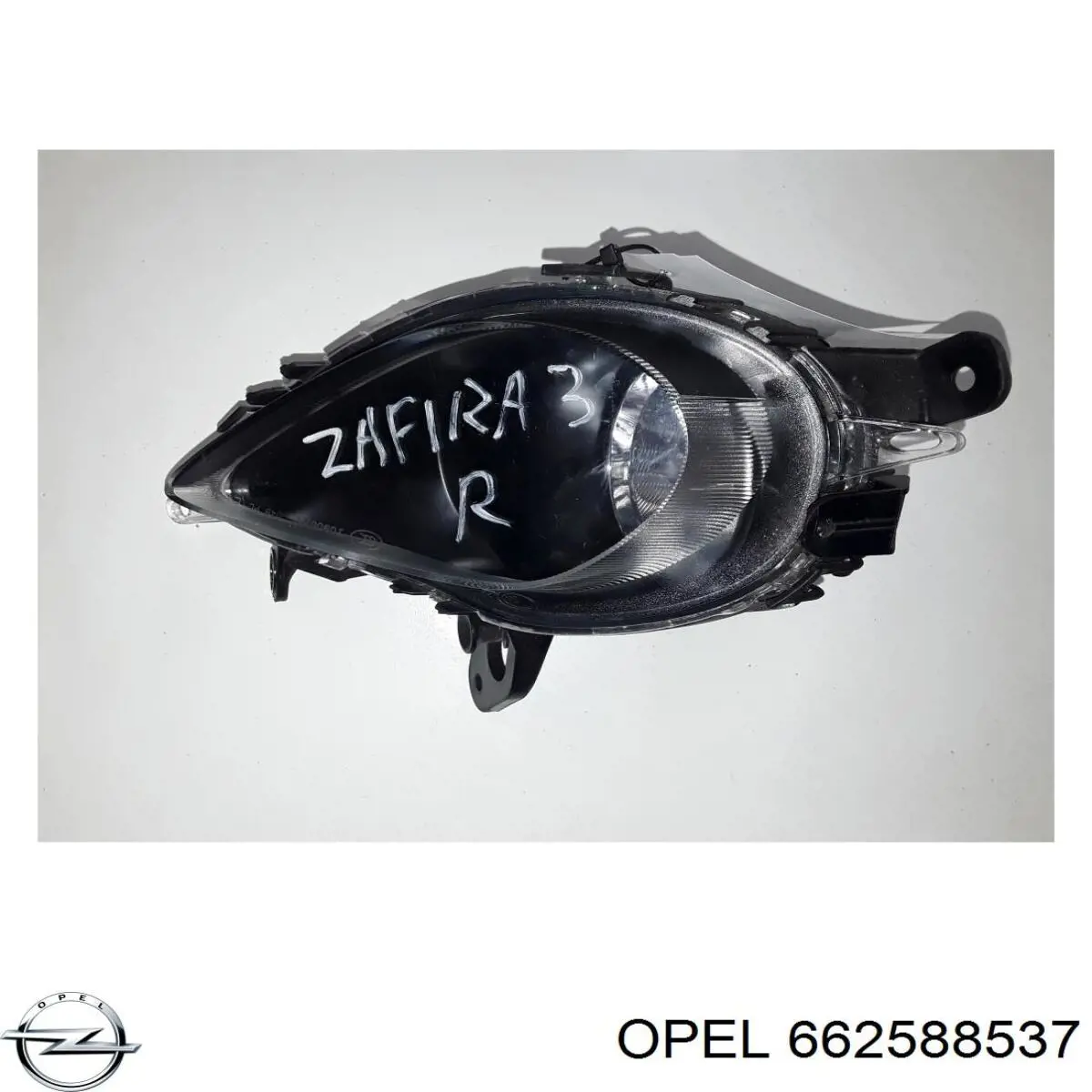 662588537 Opel faro antiniebla derecho