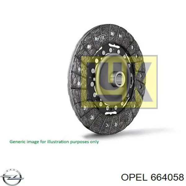 Disco de embrague Opel 664058 precio, desde 43,02 EUR