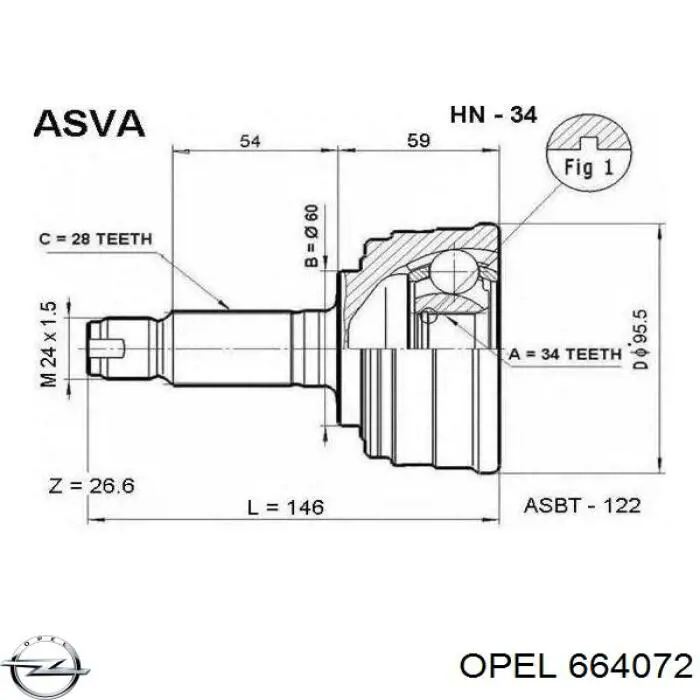 664072 Opel