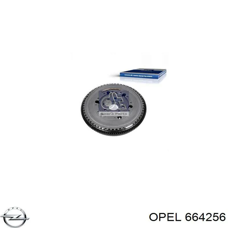 664256 Opel disco de embrague