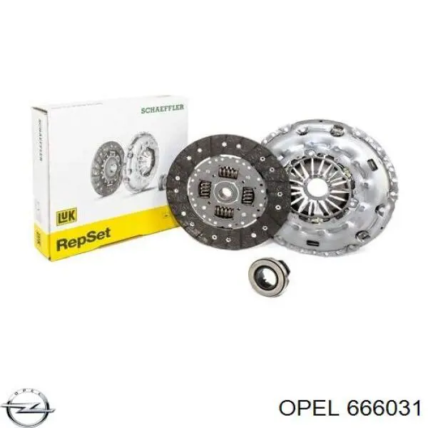 Plato de presión de embrague Opel 666031 precio, desde 81,31 EUR