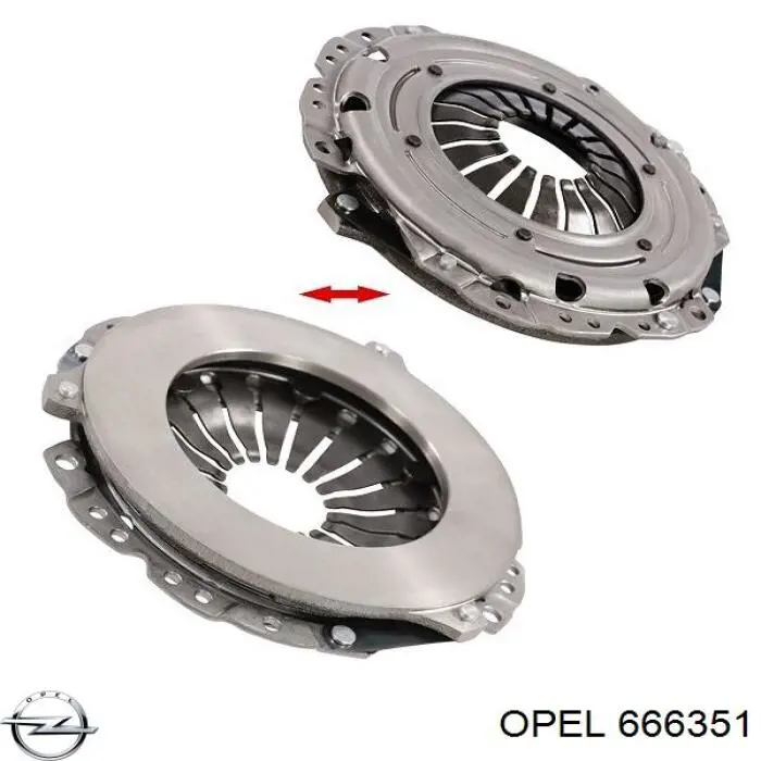 Plato de presión de embrague General Motors 666351 precio, desde 71,15 EUR