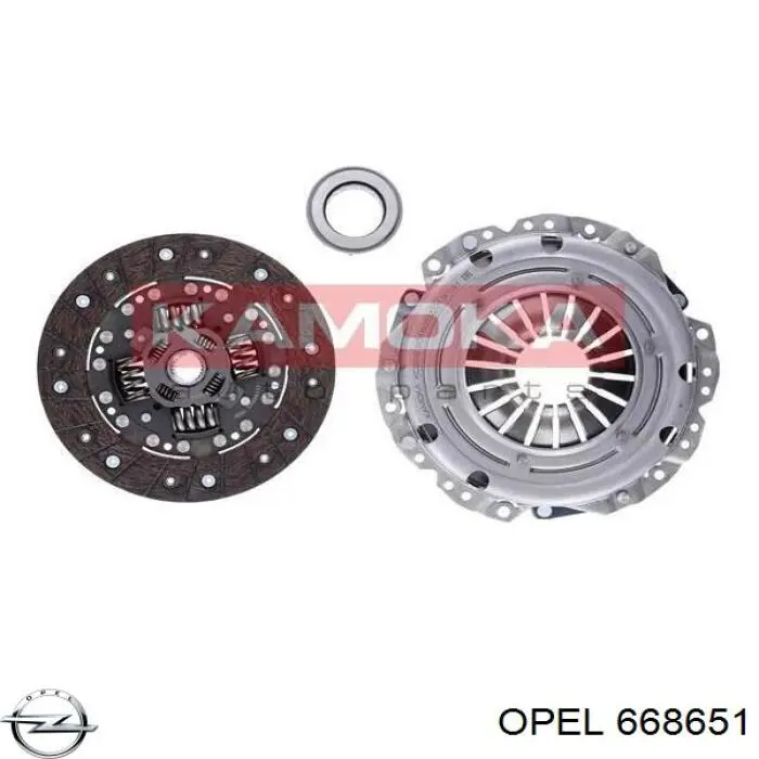 Comprar 668651 Opel Cojinete de empuje