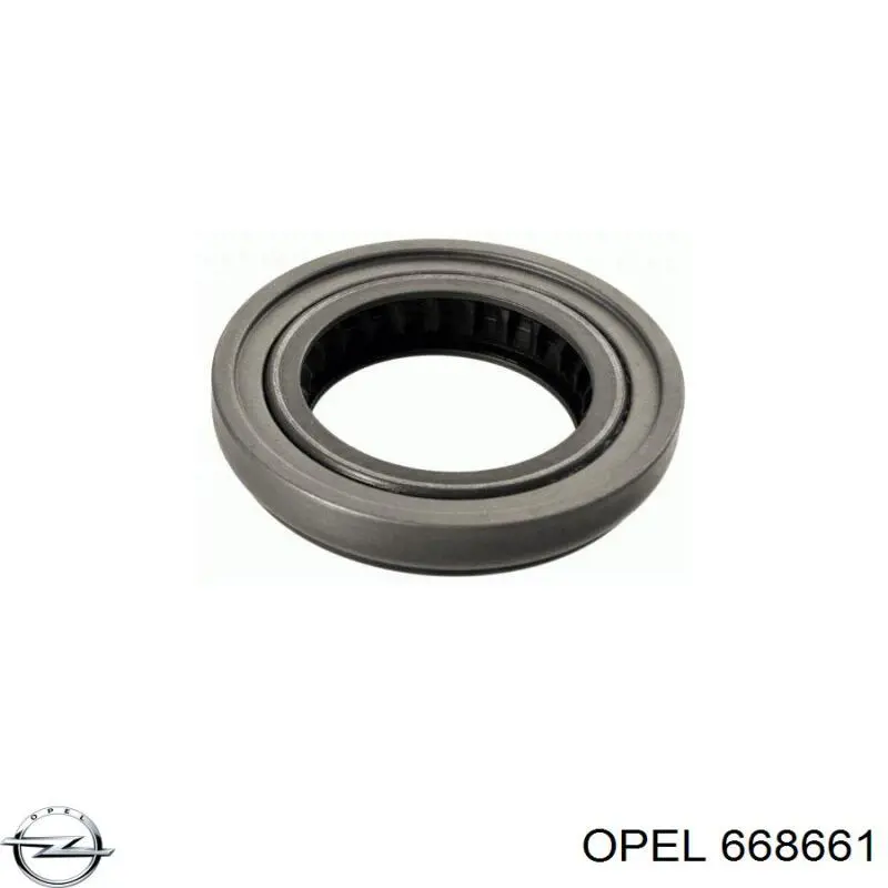 668661 Opel cojinete de desembrague