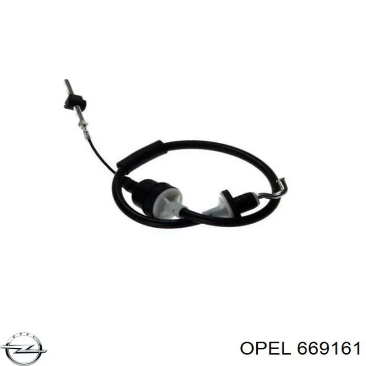 669161 Opel cable de embrague