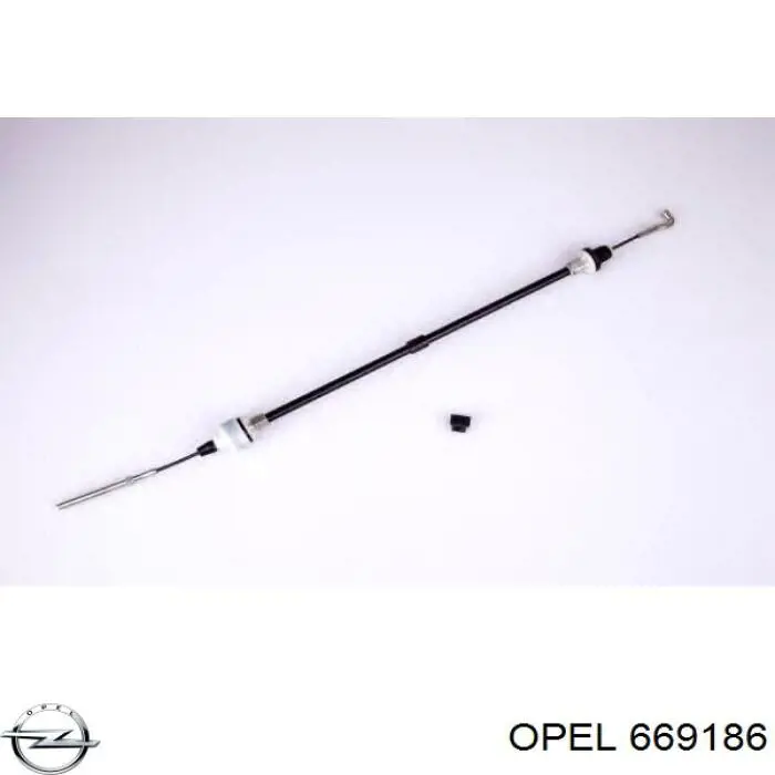 669186 Opel cable de embrague