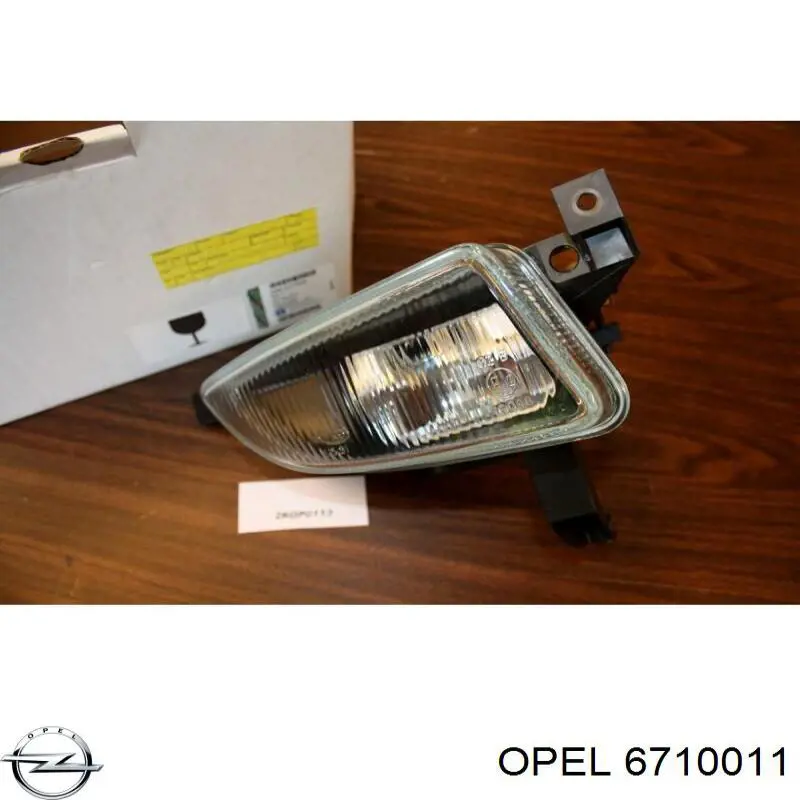 6710011 Opel luz antiniebla izquierdo