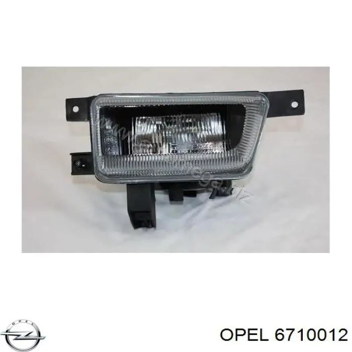 6710012 Opel faro antiniebla derecho