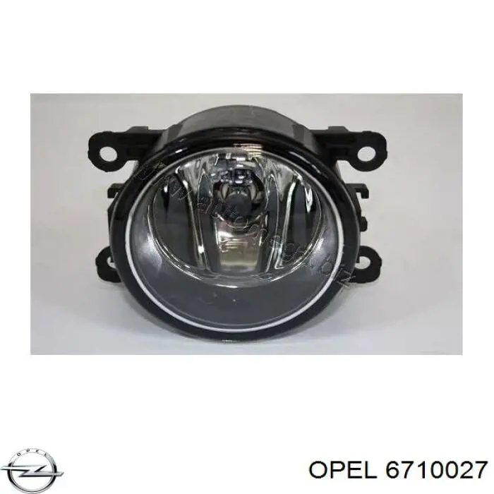 6710027 Opel faro antiniebla