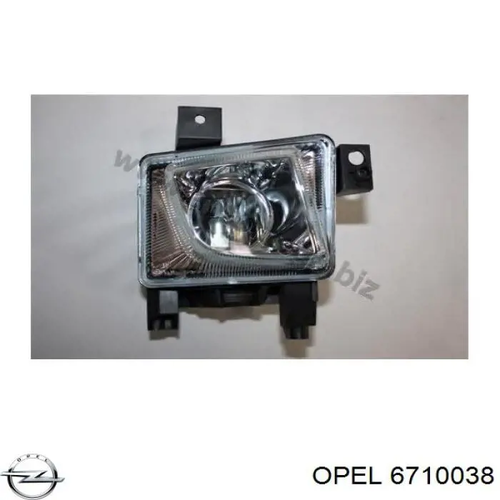 93181410 Opel faro antiniebla derecho