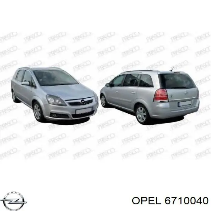 Luz antiniebla derecha Opel 13261998