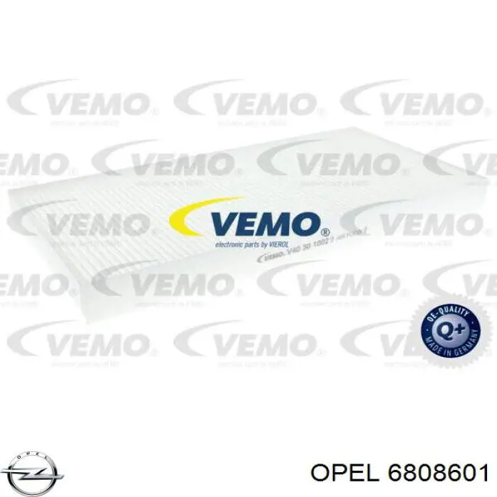 Filtro de cabina Opel 6808601 precio, desde 6,50 EUR