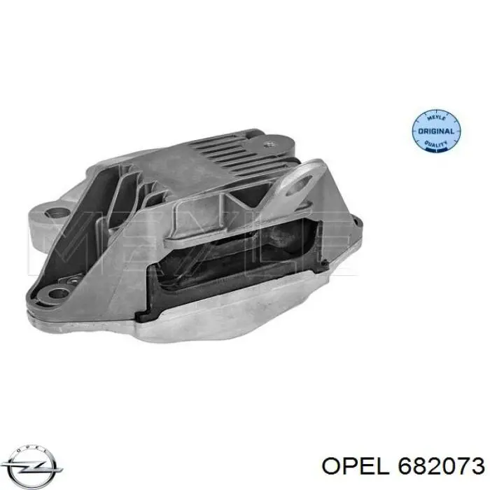 682073 Opel soporte motor izquierdo