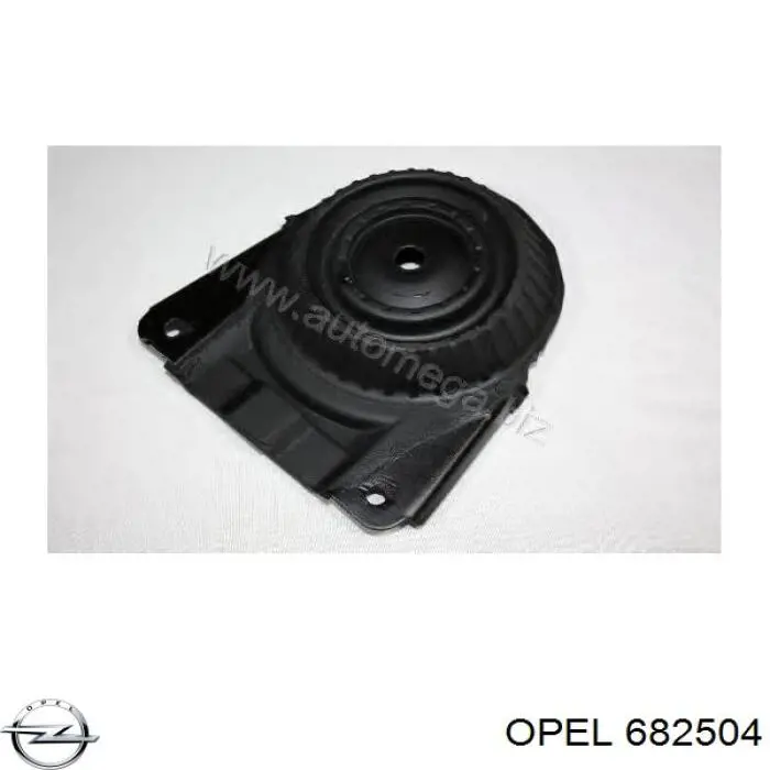 682504 Opel soporte de motor trasero