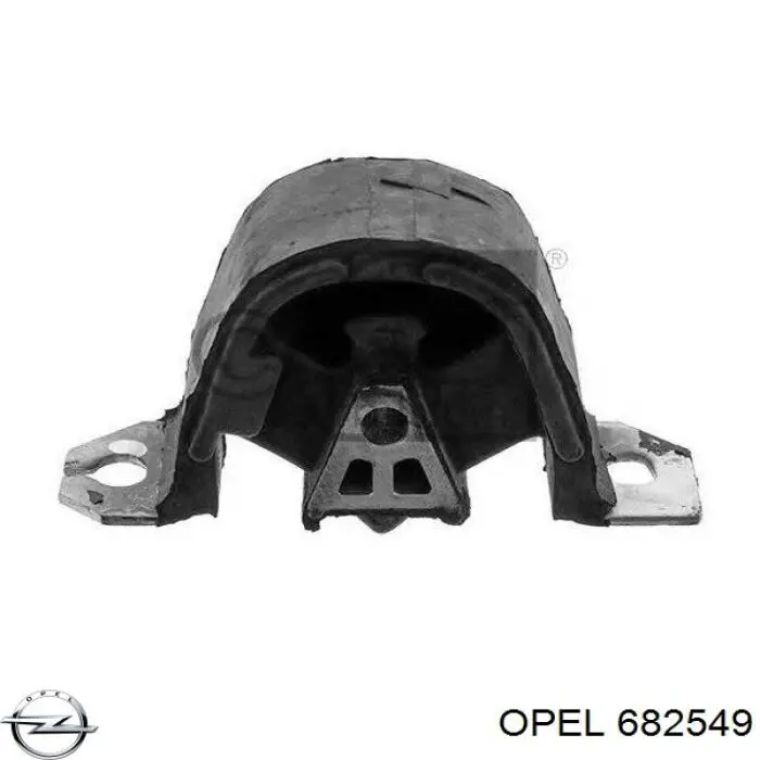 682549 Opel soporte de motor trasero