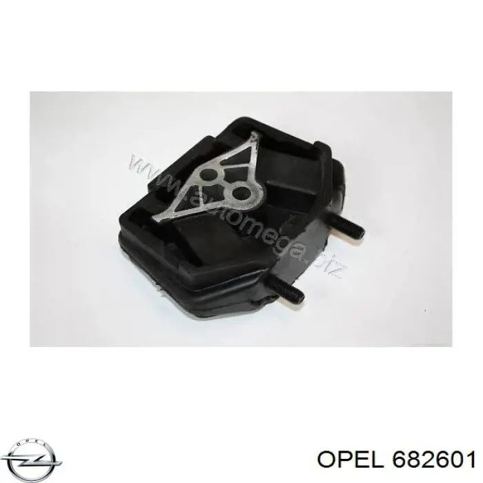682601 Opel soporte de motor trasero