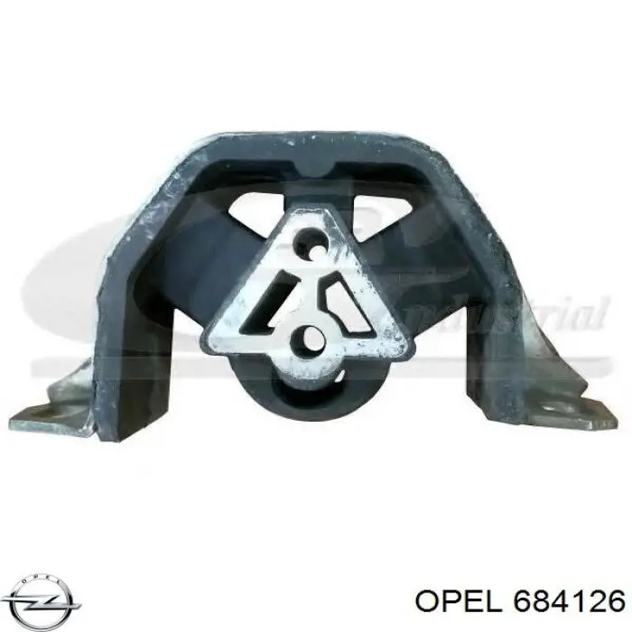 684126 Opel soporte motor izquierdo