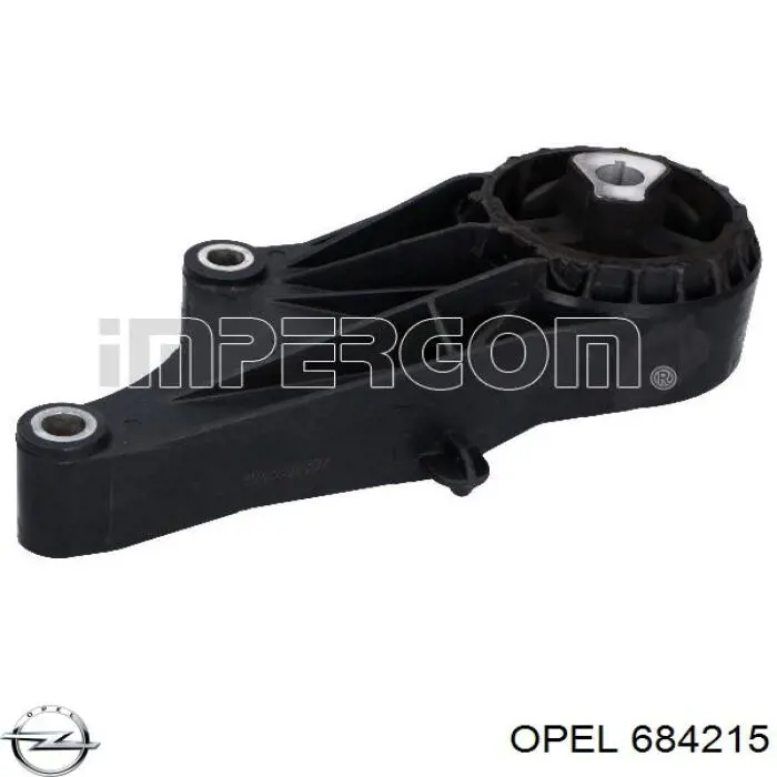 684215 Opel soporte motor delantero
