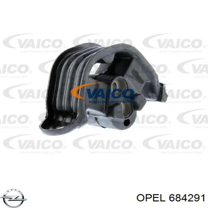 684291 Opel soporte de motor derecho