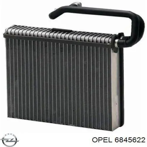 Evaporador de aire acondicionado 6845622 Opel