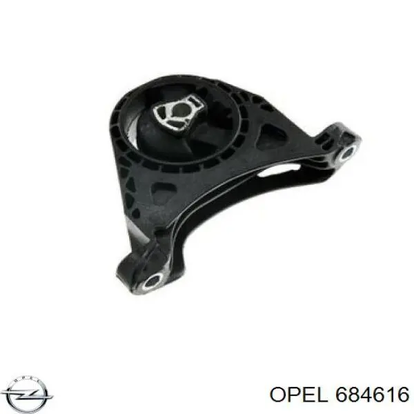 684616 Opel soporte motor delantero