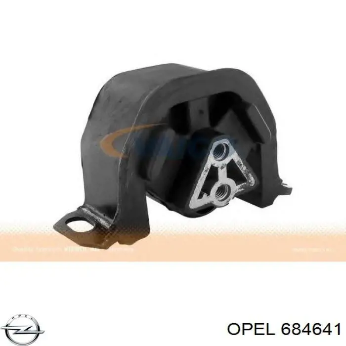 684641 Opel soporte motor izquierdo