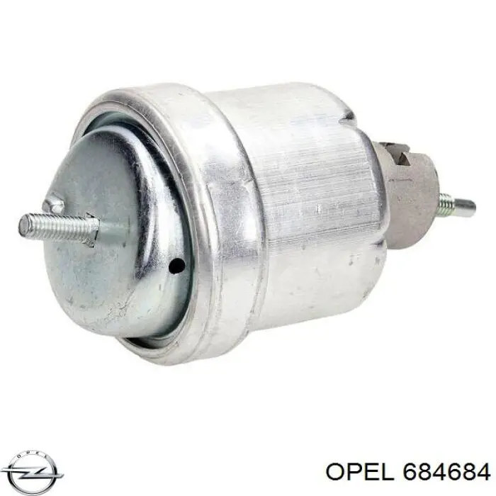 684684 Opel soporte motor izquierdo
