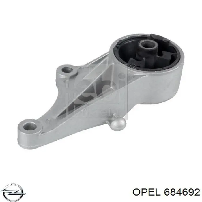 684692 Opel soporte motor delantero