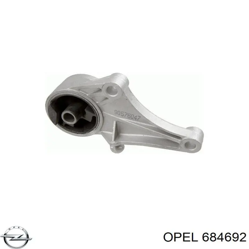 Soporte de motor delantero 684692 Opel