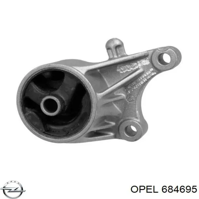684695 Opel soporte motor delantero
