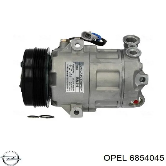 6854045 Opel compresor de aire acondicionado