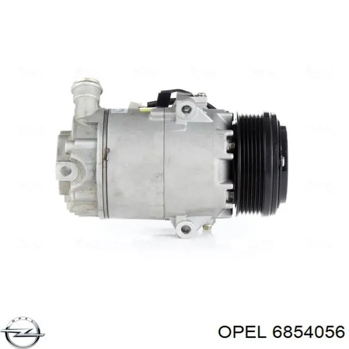 Compresor de aire acondicionado 6854056 Opel