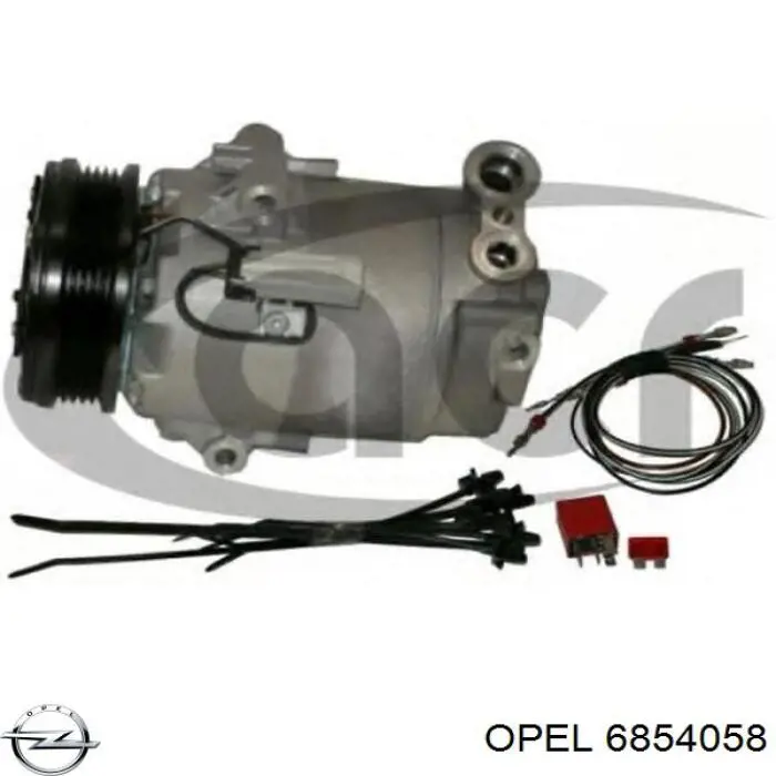 6854058 Opel compresor de aire acondicionado