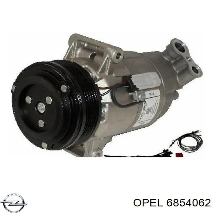 Compresor de aire acondicionado 6854062 Opel