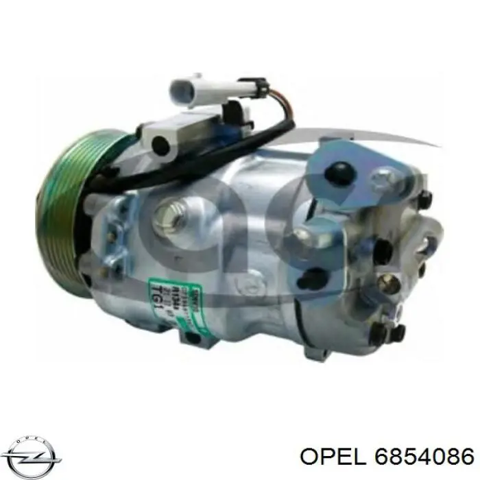6854086 Opel compresor de aire acondicionado