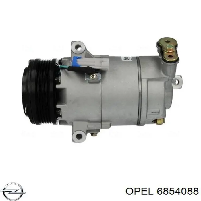 Compresor de aire acondicionado 6854088 Opel
