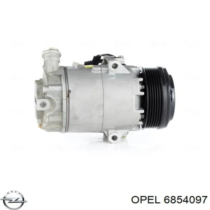 6854097 Opel compresor de aire acondicionado