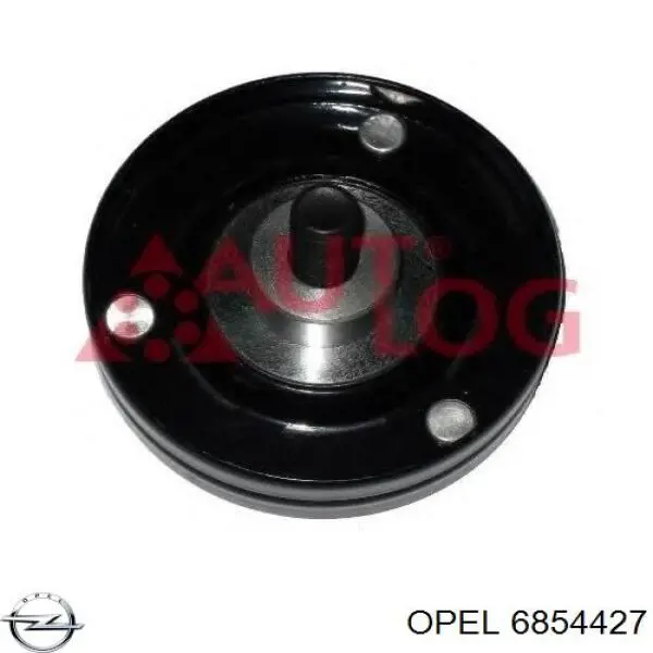 6854427 Opel polea tensora correa poli v